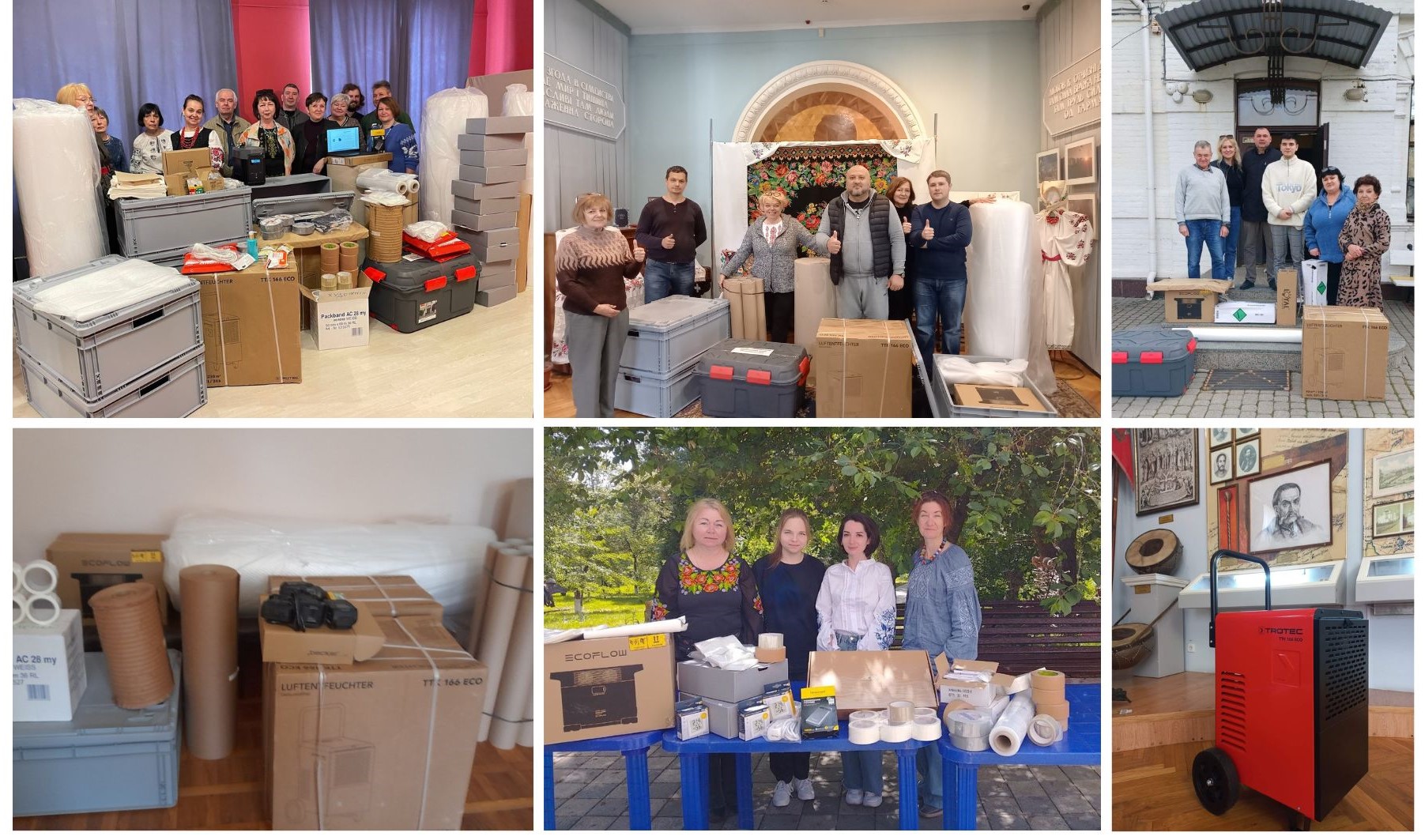 Charitable support of Poltava museums