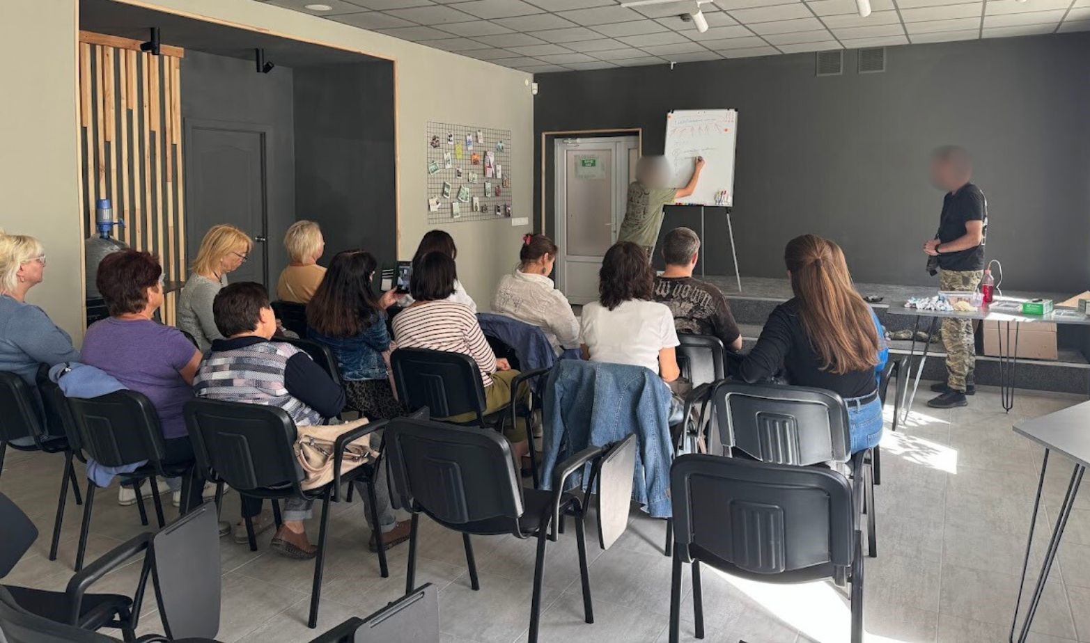 Employees of Poltava museums underwent training on the basics of tactical medicine