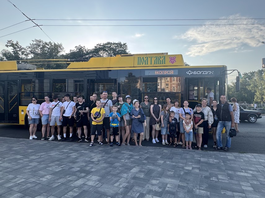Sightseeing trolleybus to mark Poltava Day